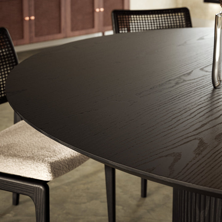 Atenas Round Dining Table - Urbia Tables - Wenge - HORNE