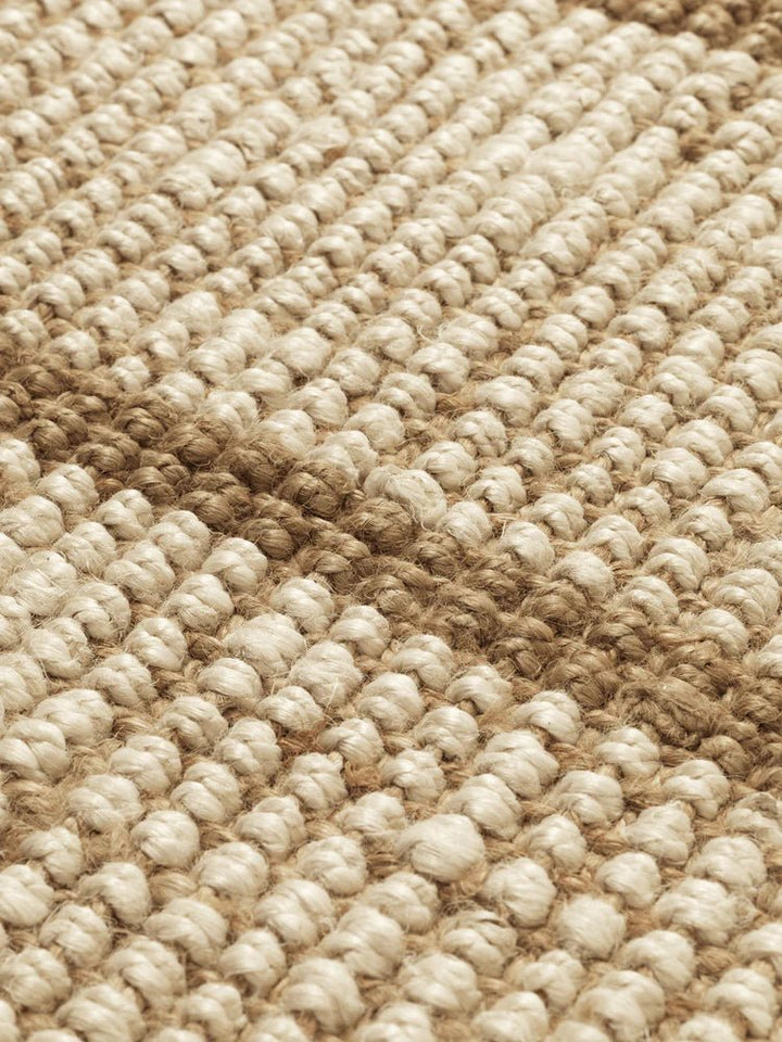 Athens Stripes Rug - Ferm Living Rugs - 118" x 78" - Natural/Off - White - HORNE
