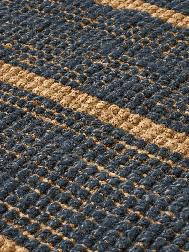 Athens Stripes Rug - Ferm Living Rugs - 118" x 78" - Natural/Off - White - HORNE