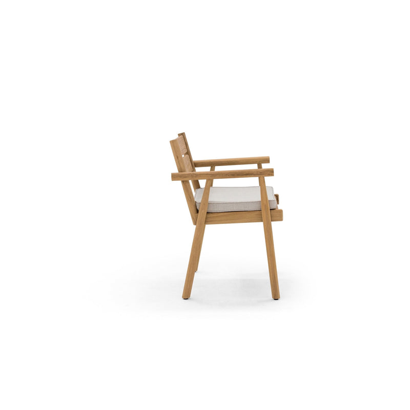 Atrani Arm Chair - BETACO Chairs - Teak - HORNE