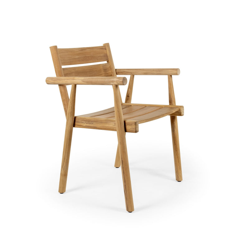 Atrani Arm Chair - BETACO Chairs - Teak - HORNE