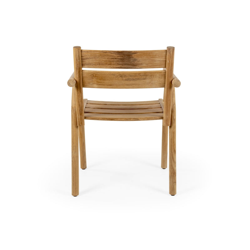 Atrani Arm Chair - BETACO Chairs - Teak - HORNE