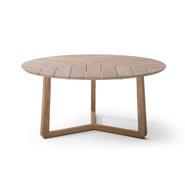 Atrani Dining Table - BETACO Tables + Desks - 62.2"D / Teak - HORNE