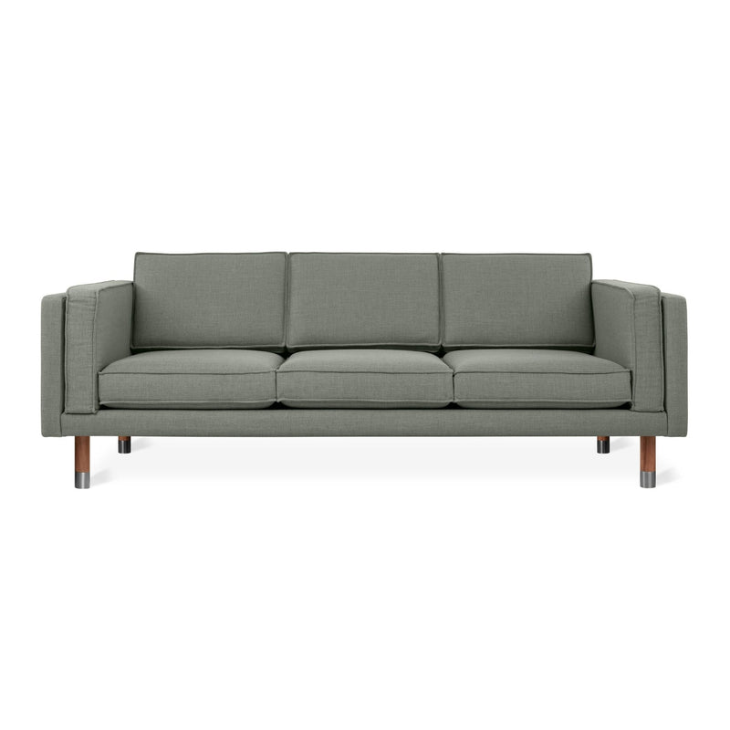 Augusta Sofa - Gus* Modern - Sofas - Caledon Cinder/ Walnut Pewter - HORNE