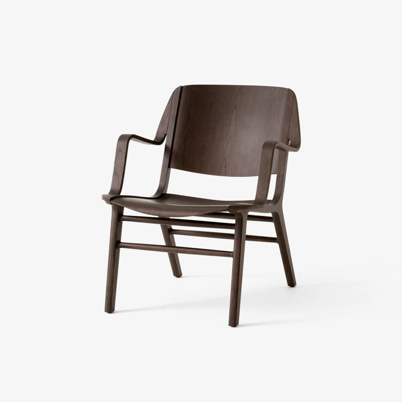Ax Lounge Chair - &Tradition Chairs - Lacquered Oak & Walnut - HORNE
