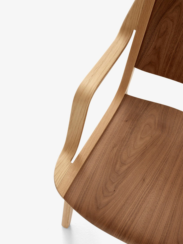 Ax Lounge Chair - &Tradition Chairs - Dark Stained Oak - HORNE