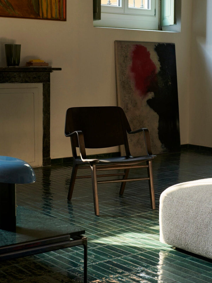 Ax Lounge Chair - &Tradition Chairs - Dark Stained Oak - HORNE