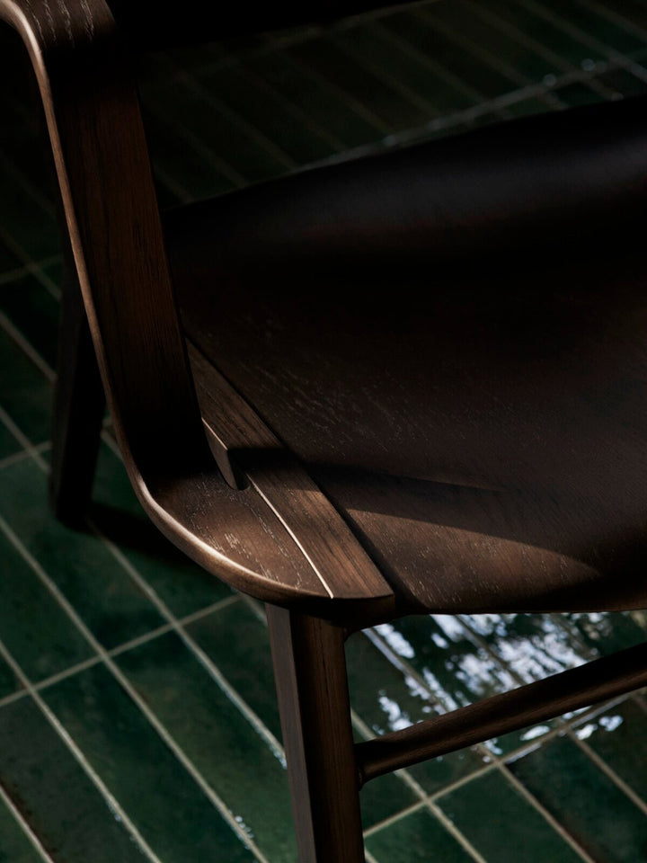 Ax Lounge Chair - &Tradition Chairs - Dark Stained Oak - HORNE