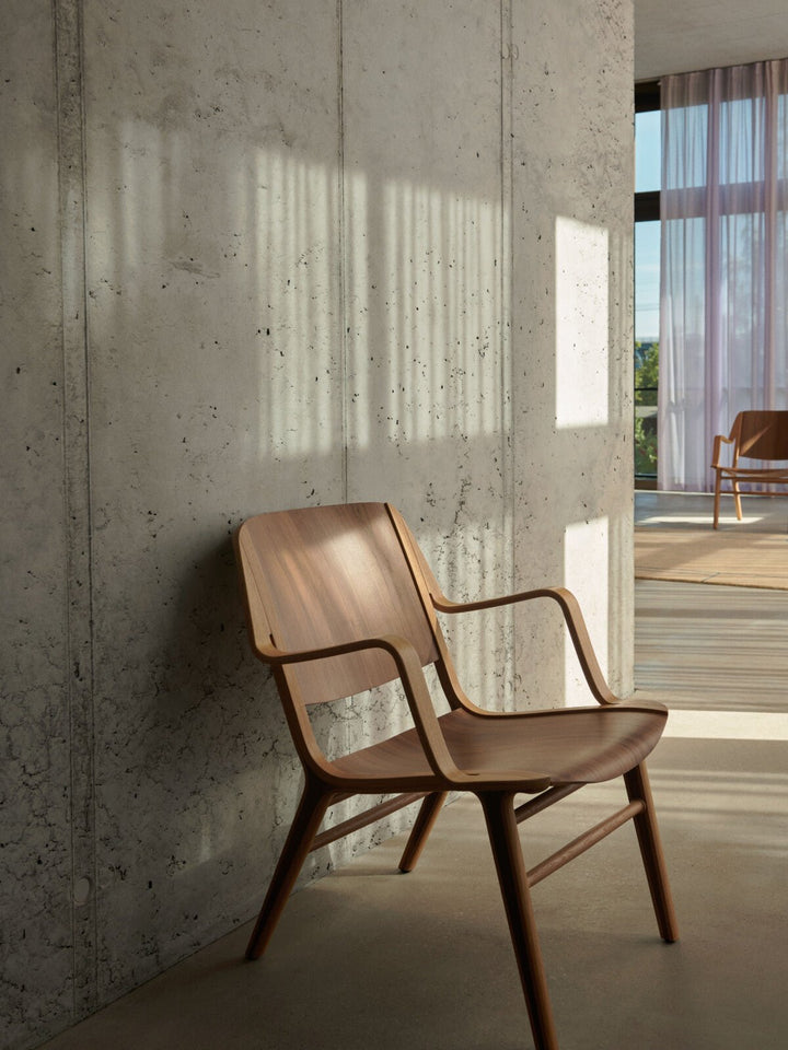 Ax Lounge Chair - &Tradition Chairs - Dark Stained Oak - HORNE