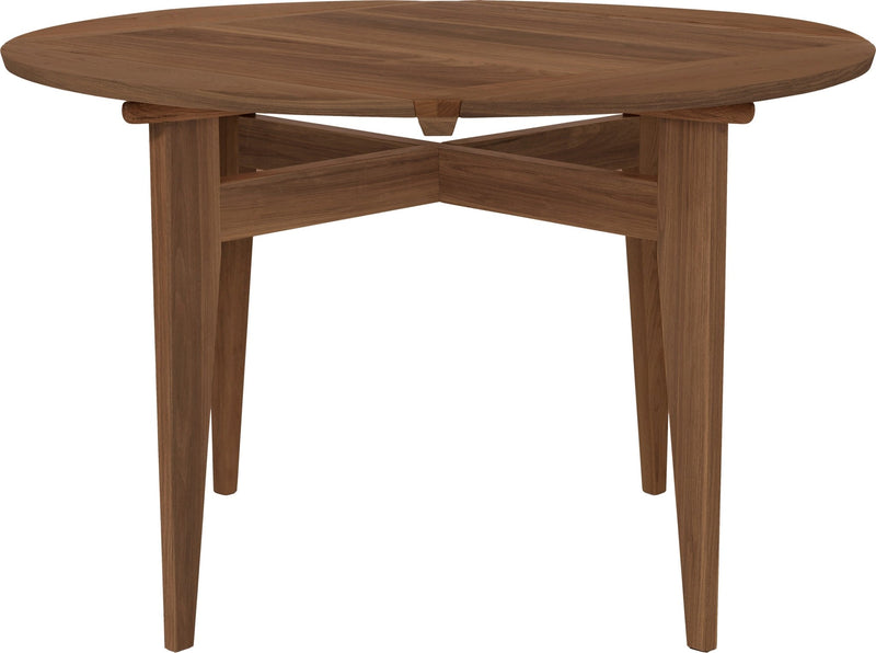 B-Table Dining Table - Pivoting Extendable Top - Gubi Tables + Desks - Oak Matt Lacquered - Oak Matt Lacquered - HORNE