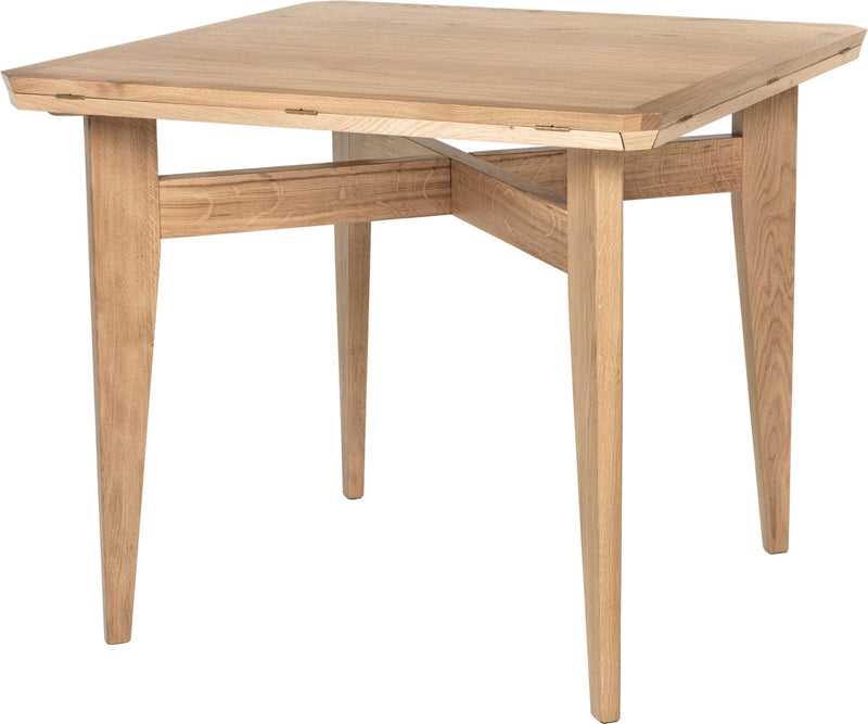 B-Table Dining Table - Pivoting Extendable Top - Gubi Tables + Desks - Oak Matt Lacquered - Oak Matt Lacquered - HORNE