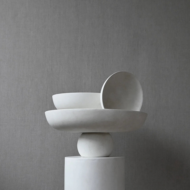 Baburu Bowl - 101 Copenhagen Serveware - Birch - Big - HORNE