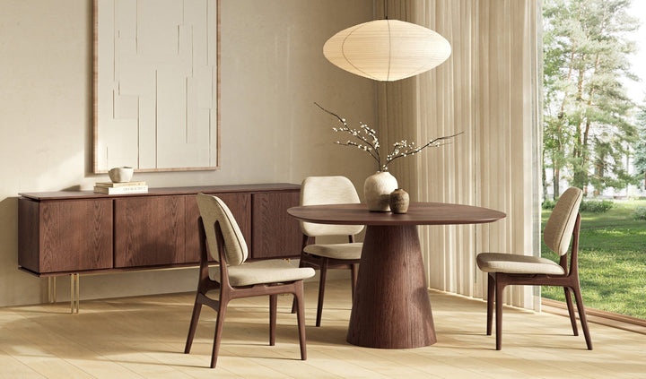 Bahia Dining Table - Urbia Tables - Nogal - HORNE