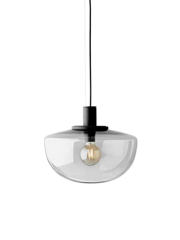 Bank Pendant - Audo Copenhagen Pendants - Smoked Glass Shade - HORNE