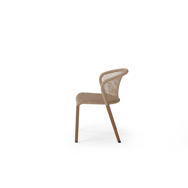 Barletta Arm Chair - BETACO Chairs - Wicker / Teak - HORNE