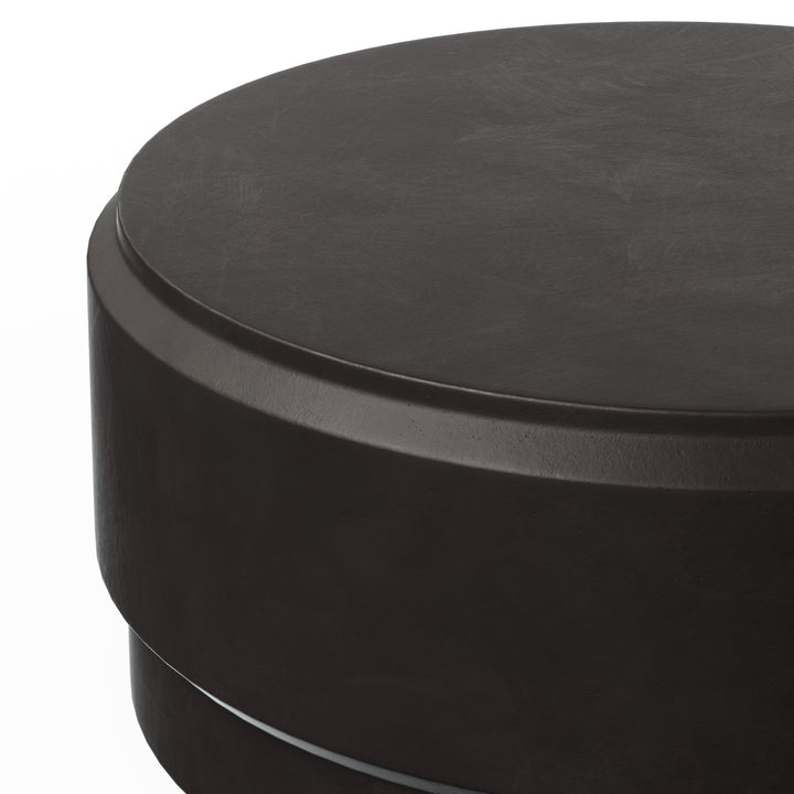Barrel Coffee Table - Urbia Coffee Tables - Lava - HORNE