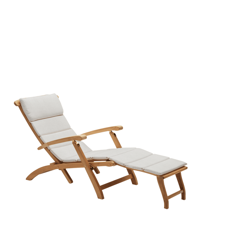 Barriere Deck Chair Cushion - Skagerak by Fritz Hansen Outdoor Furniture - Papyrus - HORNE