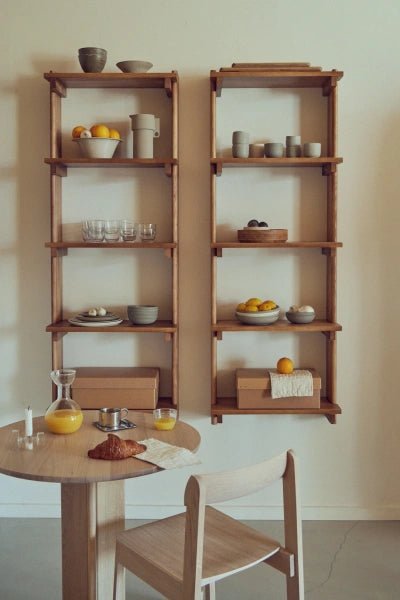 Beam Shelf 5, Deep Brown Pine - Form & Refine - HORNE