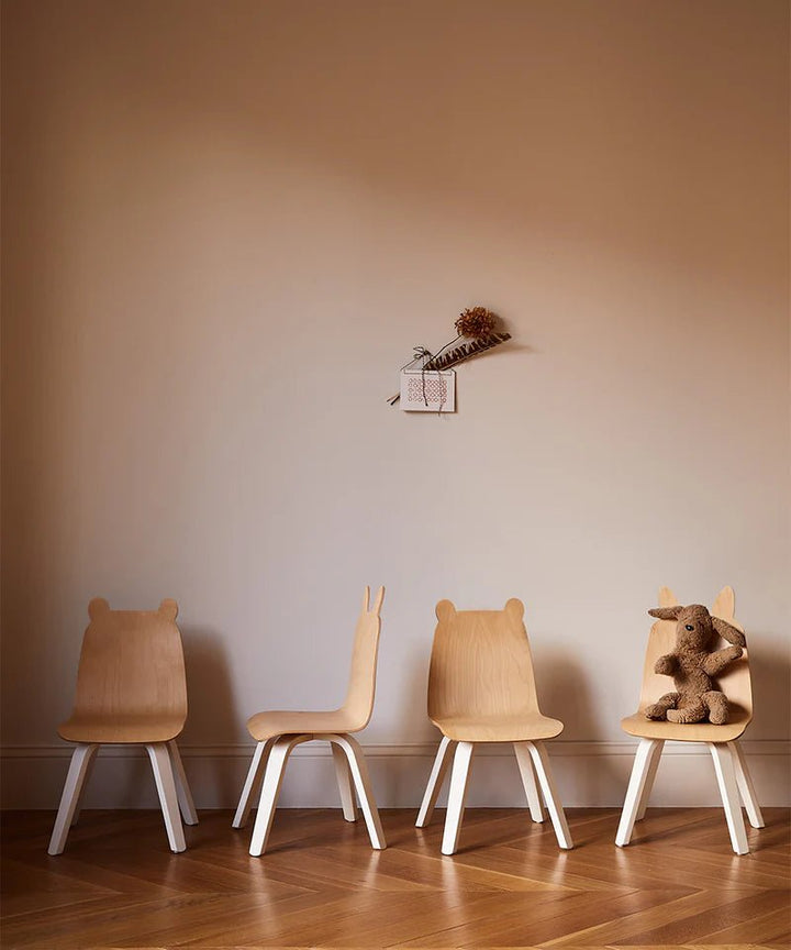 Bear Play Chair (Set Of 2) - Oeuf - Kids + Baby - Birch - HORNE