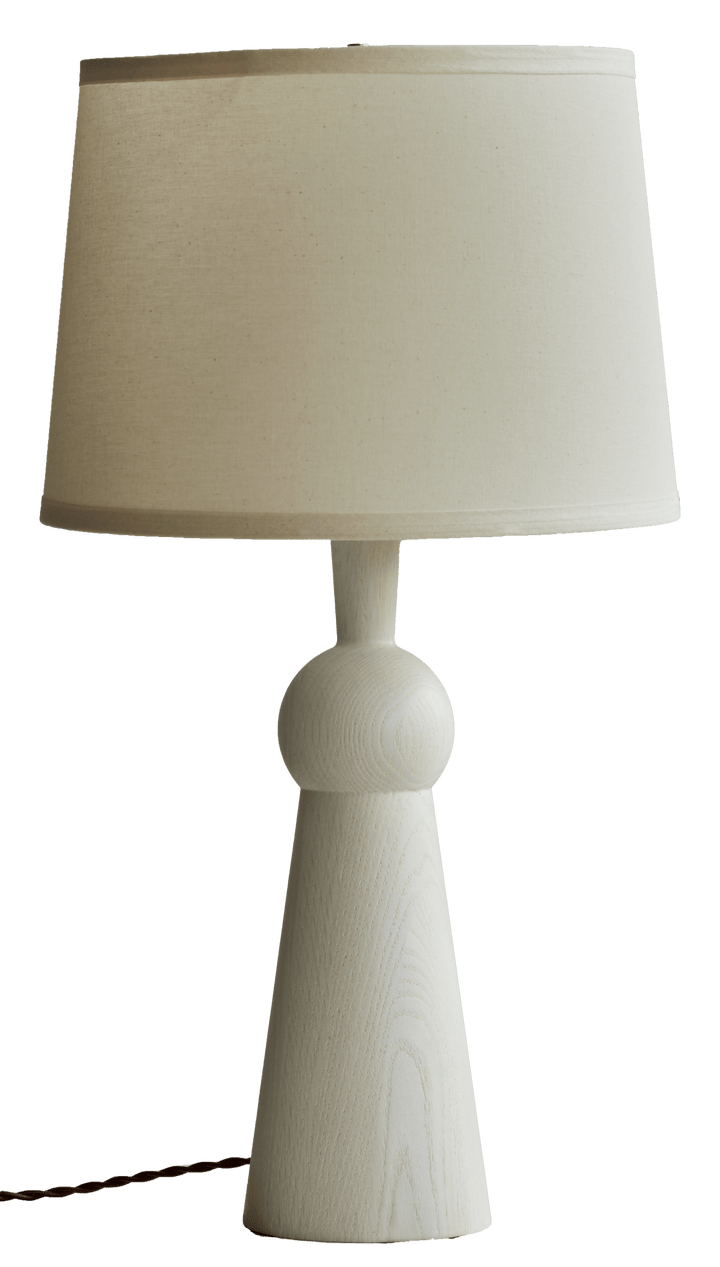 Bella Skirt Lamp - Lostine - Lamps - White Wash - Ivory - HORNE
