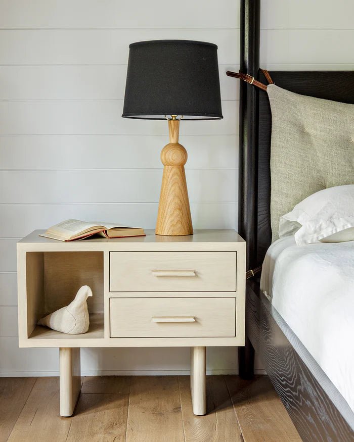 Bella Skirt Lamp - Lostine - Lamps - White Wash - Ivory - HORNE