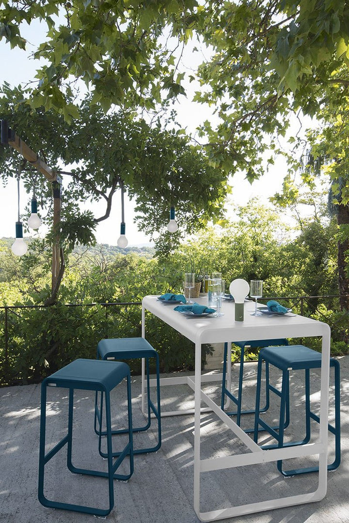 Bellevie High Table - Fermob - Outdoor Furniture - 55" x 31.5" - Willow Green - HORNE