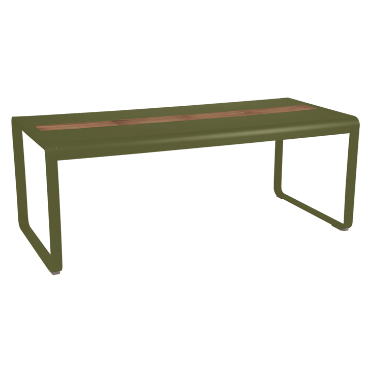 Bellevie Table with Storage - Fermob - Outdoor Furniture - Pesto - HORNE