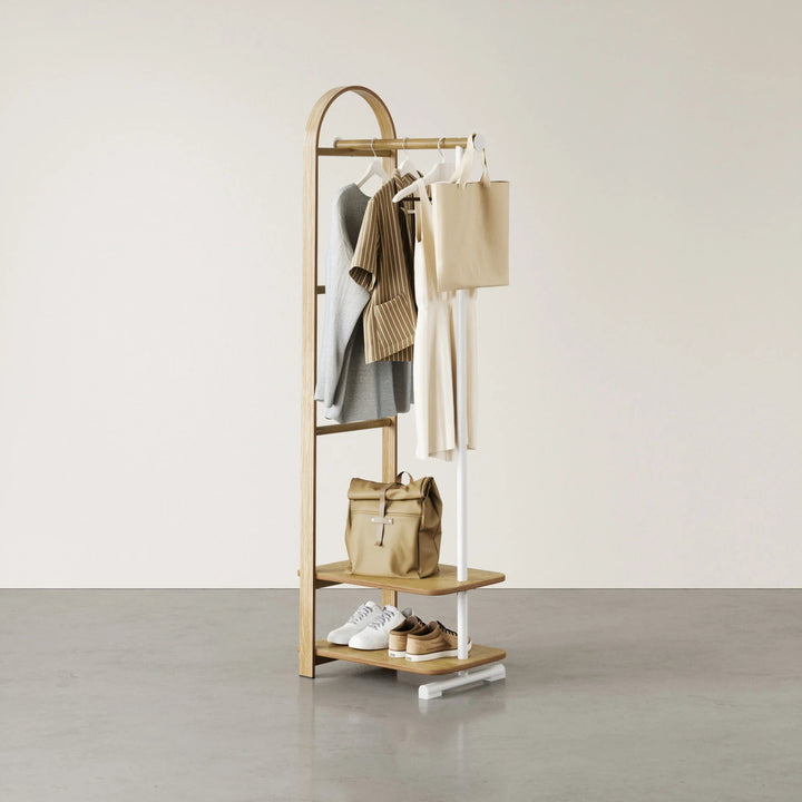 Bellwood Coat Rack - Form & Refine Coat + Key Racks - Black - HORNE