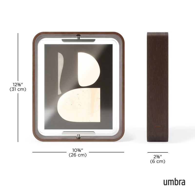 Bellwood Picture Frame - Umbra Storage + Organization - Aged-Walnut - HORNE