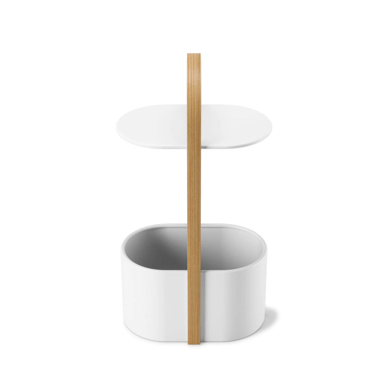Bellwood Storage Table - Umbra Tables + Desks - White-Natural - HORNE