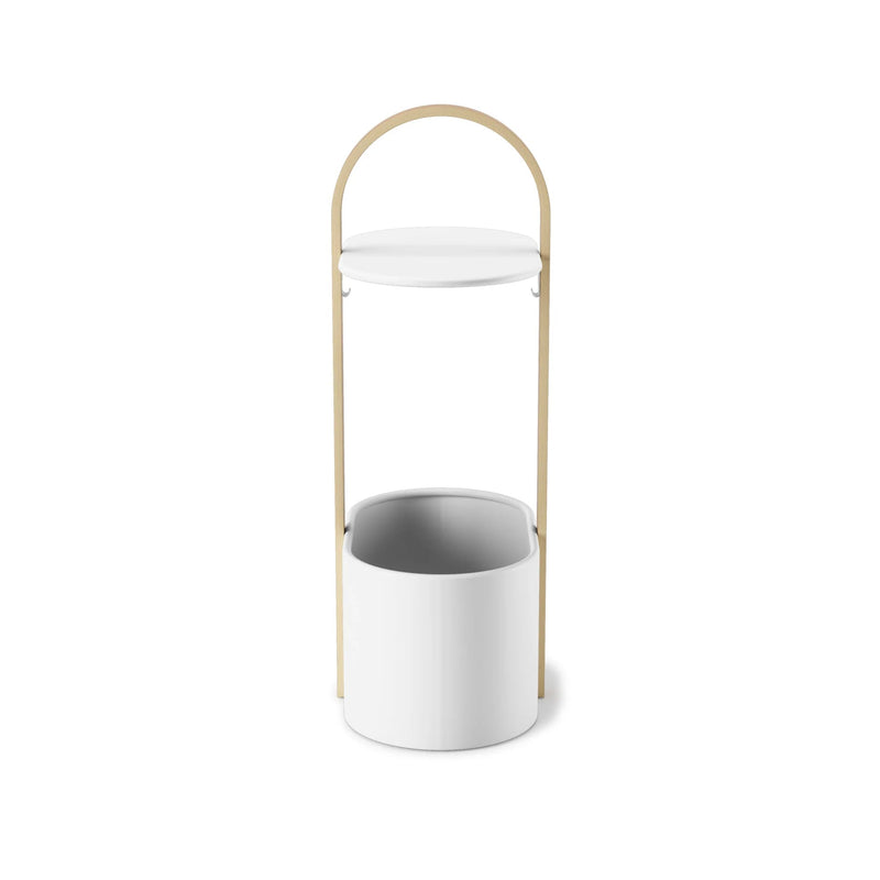 Bellwood Storage Table - Umbra Tables + Desks - White-Natural - HORNE