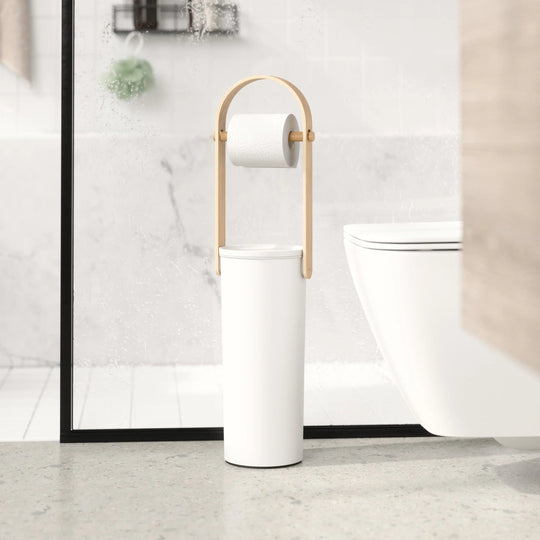 Bellwood Toilet Paper Holder & Reserve - Umbra Bath - HORNE