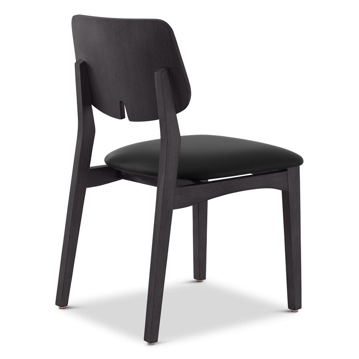 Beth 2.0 Side Chair - Urbia Chairs - Shimmy Cream Nogal - HORNE
