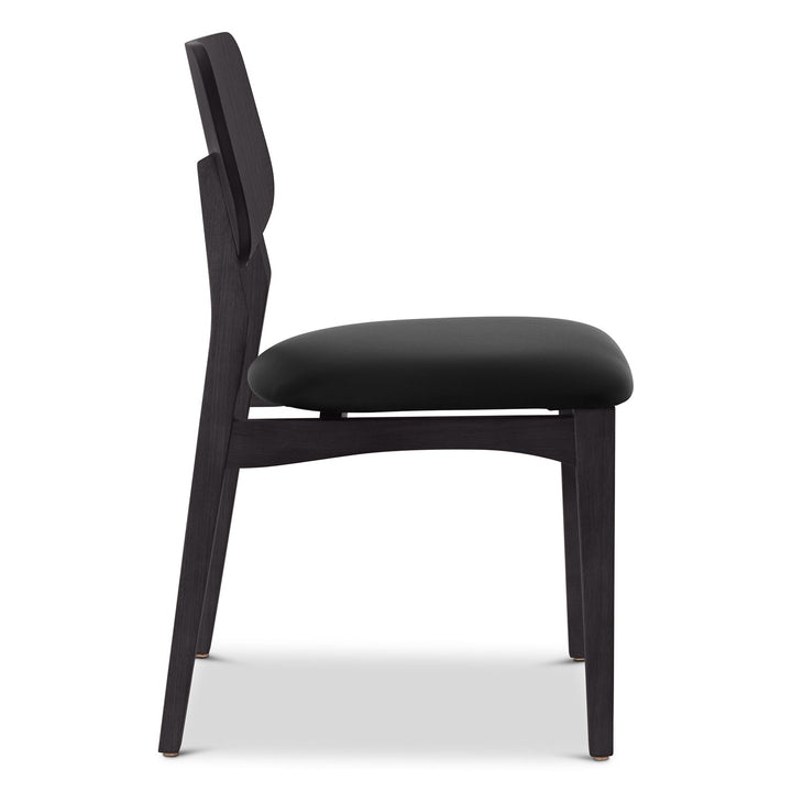 Beth 2.0 Side Chair - Urbia Chairs - Shimmy Cream Nogal - HORNE