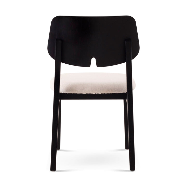 Beth 2.0 Side Chair - Urbia Chairs - Shimmy Cream Nogal - HORNE