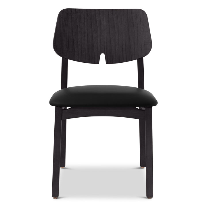 Beth 2.0 Side Chair - Urbia Chairs - Shimmy Black Ebano - HORNE