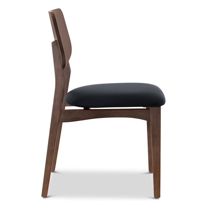 Beth 2.0 Side Chair - Urbia Chairs - Shimmy Cream Nogal - HORNE