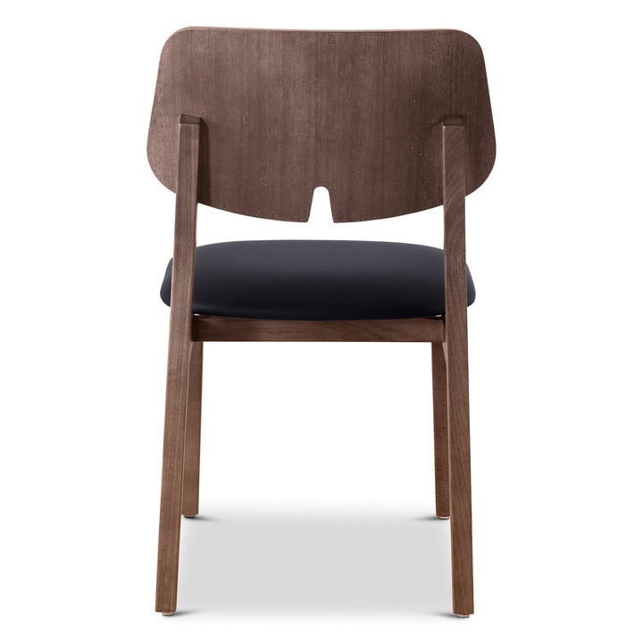 Beth 2.0 Side Chair - Urbia Chairs - Shimmy Cream Nogal - HORNE