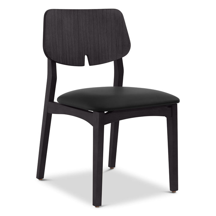 Beth 2.0 Side Chair - Urbia Chairs - Shimmy Cream Nogal - HORNE