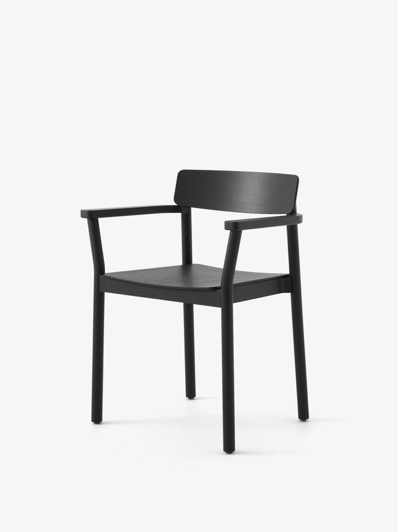 Betty Armchair - No Upholstery - &Tradition Chairs - Smoked Oiled Oak - HORNE