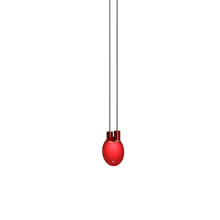Bijou S Pendant Lamp - Santa & Cole - Pendants - Glossy Red - HORNE