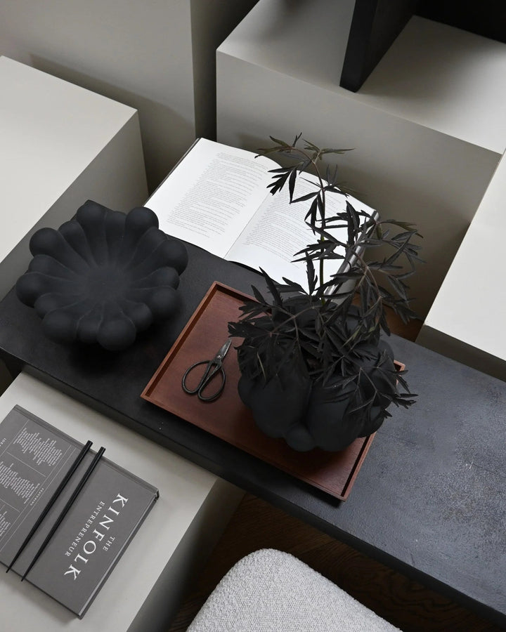 Bloom Tray - 101 Copenhagen Storage + Organization - Black - Medio - HORNE