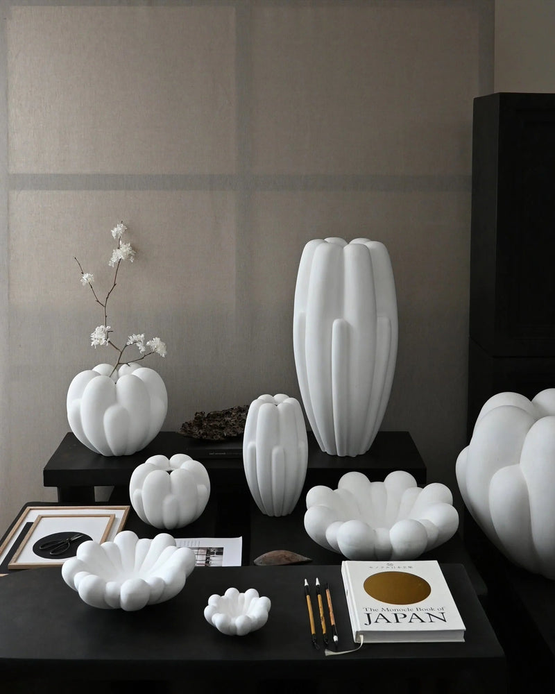 Bloom Tray - 101 Copenhagen Storage + Organization - Bone White - Medio - HORNE