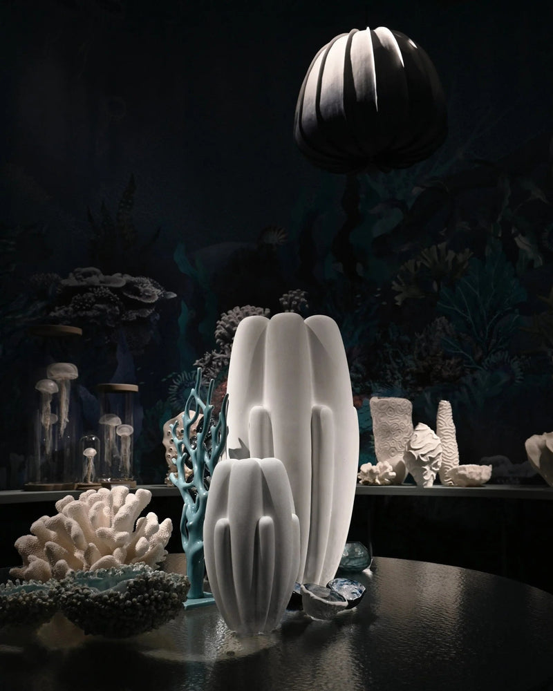 Bloom Vase Slim - 101 Copenhagen Vases - Bone White - Big - HORNE