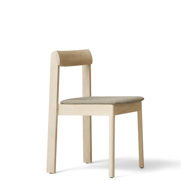 Blueprint Chair - Upholstered Seat - Form & Refine Chairs - White Oak - Hallingdal 65 - 227 - HORNE