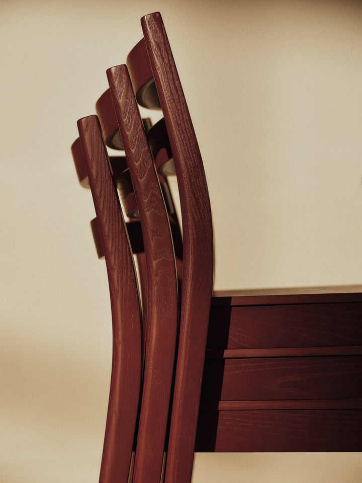 Boda Dining Chair - Ferm Living Chairs - Red Brown - HORNE