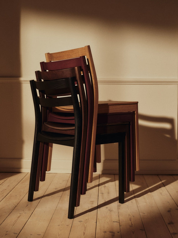 Boda Dining Chair - Ferm Living Chairs - Red Brown - HORNE