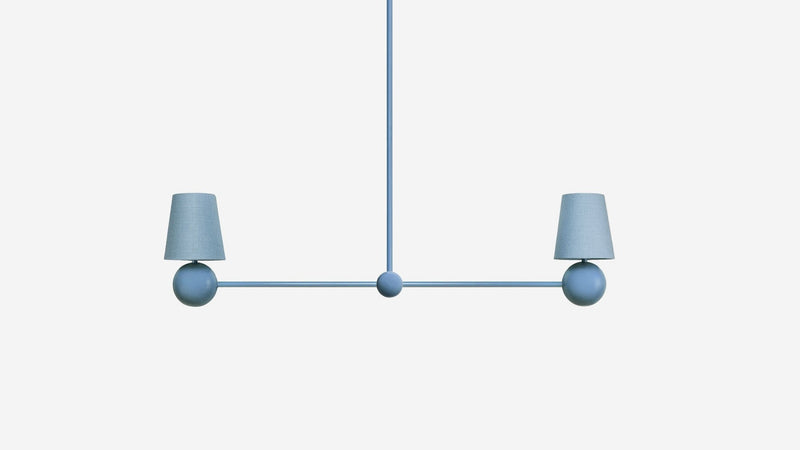 Bole Pendant II in Color - Workstead - Pendants - Clay - 24