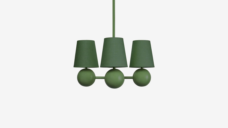 Bole Pendant IV in Color - Workstead - Pendants - Clay - 24