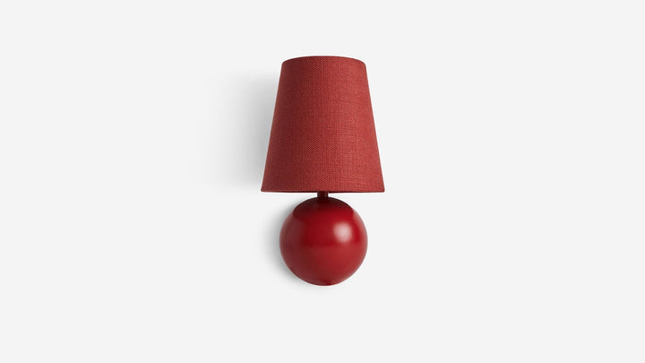 Bole Sconce in Color - Workstead - Wall Sconces - Tomato - Hardwired without Dimmer - HORNE